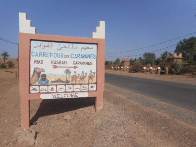 Hotel Carrefour Des Nomades M'Hamid Buitenkant foto